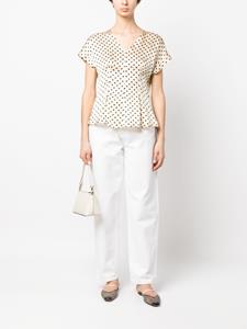 ASPESI Flared blouse - Beige