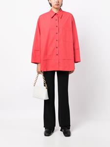 Low Classic Katoenen blouse - Roze