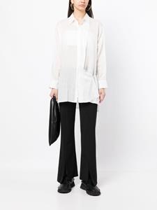 Yohji Yamamoto Flared blouse - Wit