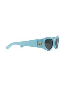 Gucci Eyewear Zonnebril met cat-eye montuur - Blauw