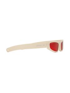 Gucci Eyewear Zonnebril met cat-eye montuur - Wit