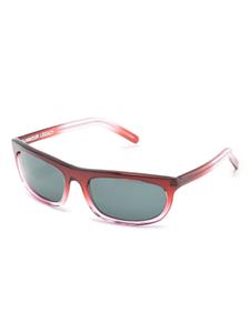 OUR LEGACY Shelter rectangle-frame sunglasses - Roze