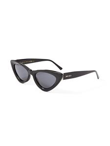 Jimmy Choo Eyewear Addy zonnebril met cat-eye montuur - Zwart