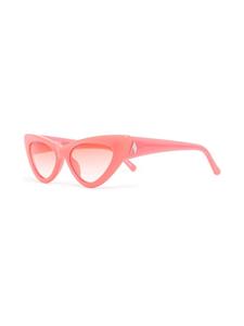Linda Farrow Dora zonnebril met cat-eye montuur - Roze