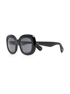 Oliver Peoples Jesson zonnebril met getinte glazen - Zwart