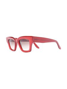 Lapima Bira zonnebril met vierkant montuur - Rood