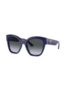 Prada Eyewear Zonnebril met cat-eye montuur - Blauw