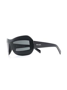 Prada Eyewear Zonnebril met cat-eye montuur - Zwart