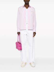 Maison Kitsuné Popeline shirt - Roze