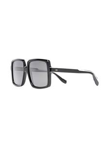 Cutler & Gross 1398 zonnebril met vierkant montuur - Zwart