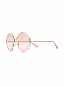 Chloé Eyewear Zonnebril met kleurverloop - Beige