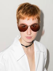 Chloé Eyewear Sofya zonnebril met rond montuur - Bruin