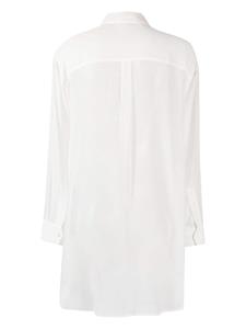 DKNY Semi-doorzichtige blouse - Wit