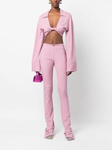 Blumarine Cropped blouse - Roze