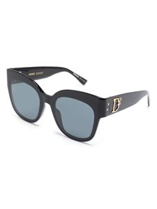 Dsquared2 Eyewear Hype zonnebril met vlinder montuur - Zwart