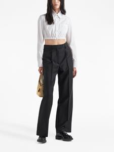 Prada Cropped blouse - Wit