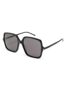 Saint Laurent Eyewear SL 591 zonnebril met vierkant montuur - Zwart