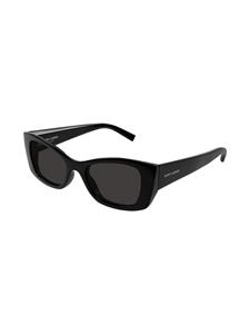 Saint Laurent Eyewear SLP zonnebril met rechthoekig montuur - Zwart