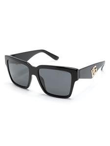 Dolce & Gabbana Eyewear Zonnebril met rechthoekig montuur - Zwart