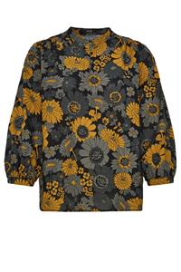 Opus blousetop met bloemenprint | Fessy