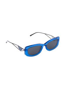 Prada Eyewear Symbole zonnebril met doorzichtig montuur - Blauw