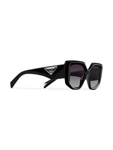 Prada Eyewear Symbole zonnebril met oversized montuur - Zwart