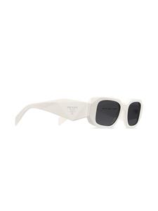 Prada Eyewear Zonnebril met rechthoekige montuur - Grijs