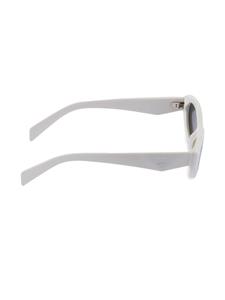 Prada Eyewear Zonnebril met ovaal montuur - Wit