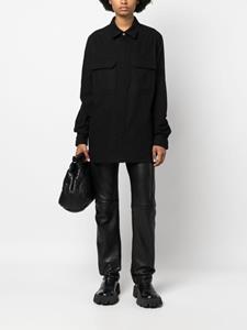 Rick Owens Button-up blouse - Zwart