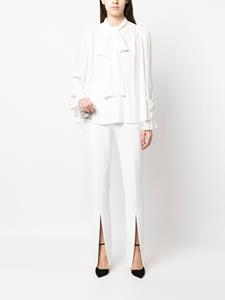 PINKO Gedrapeerde blouse - Wit