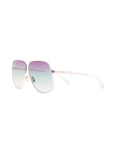 TOM FORD Eyewear Brady zonnebril met piloten montuur - Beige