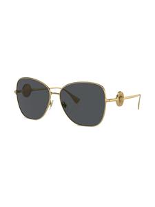 Versace Eyewear Medusa oversize-frame sunglasses - Goud