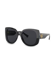 Versace Eyewear Zonnebril met vierkant montuur - Zwart