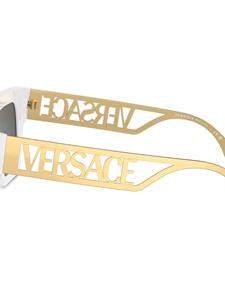 Versace Eyewear Zonnebril met vierkant montuur - Wit