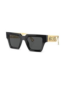 Versace Eyewear Zonnebril met vierkant montuur - Zwart