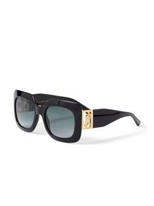 Jimmy Choo Eyewear Gaya zonnebril met vierkant montuur - Zwart