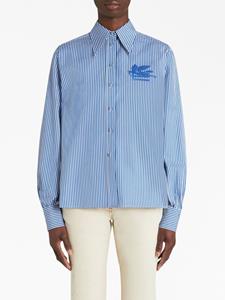 ETRO Gestreepte blouse - Blauw