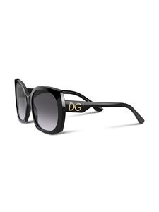 Dolce & Gabbana Eyewear Family zonnebril met oversized montuur - Zwart