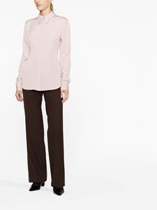 Victoria Beckham Doorzichtige blouse - Roze