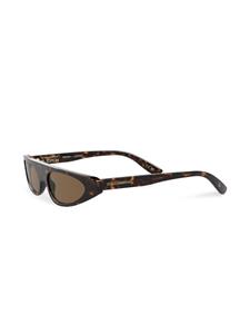 Dolce & Gabbana Eyewear Re-Edition DNA cat-eye frame sunglasses - Bruin