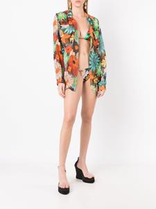 Amir Slama Blouse met bloemenprint - Veelkleurig