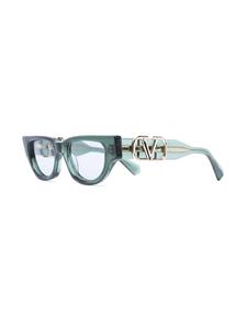 Valentino Eyewear VLogo Signature zonnebril met cat-eye montuur - Groen