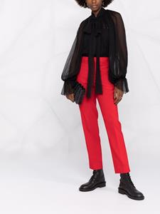 Atu Body Couture Blouse met strikdetail - Zwart
