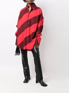 Vivienne Westwood Gestreepte blouse - Rood