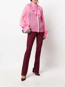 Atu Body Couture Semi-doorzichtige blouse - Roze