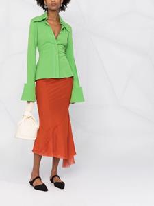 A.W.A.K.E. Mode Oversized blouse - Groen