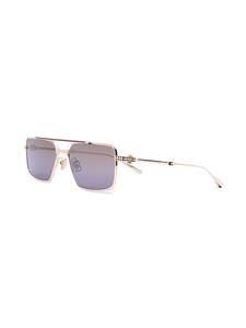 Valentino Eyewear Rockstud zonnebril met piloten montuur - Goud
