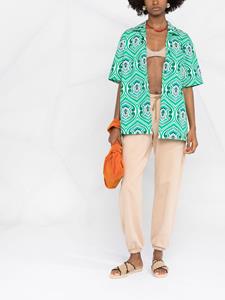 ETRO Blouse met geometrische print - Zwart