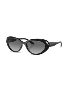 Vogue Zonnebril met ovalen montuur - Zwart