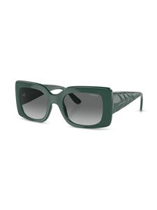Vogue Zonnebril met rechthoekig montuur - 305011 Full Dark Green